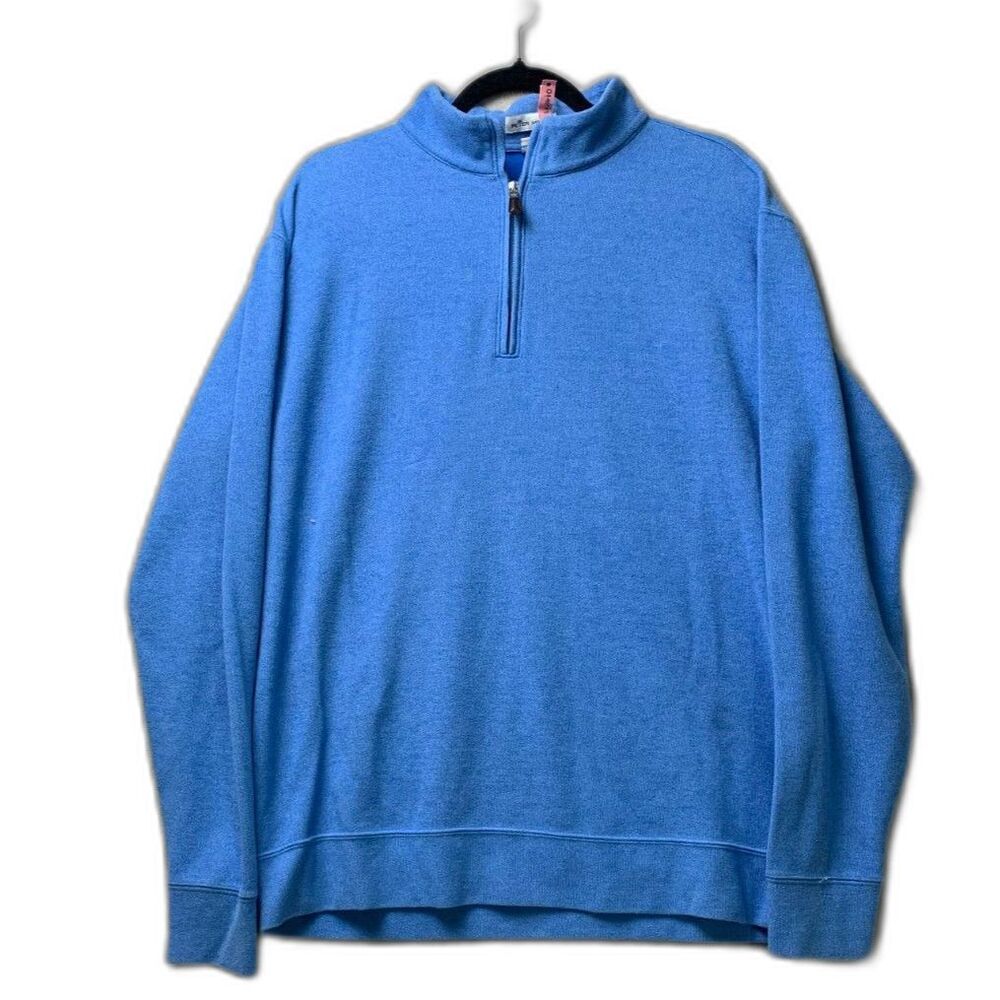 Peter Millar Blue Polo Shirt with Classic Fit